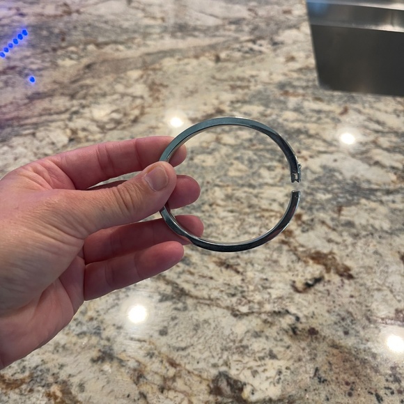 Fossil Women’s Turquoise and Stainless Steel Clasp Bracelet - Picture 4 of 5